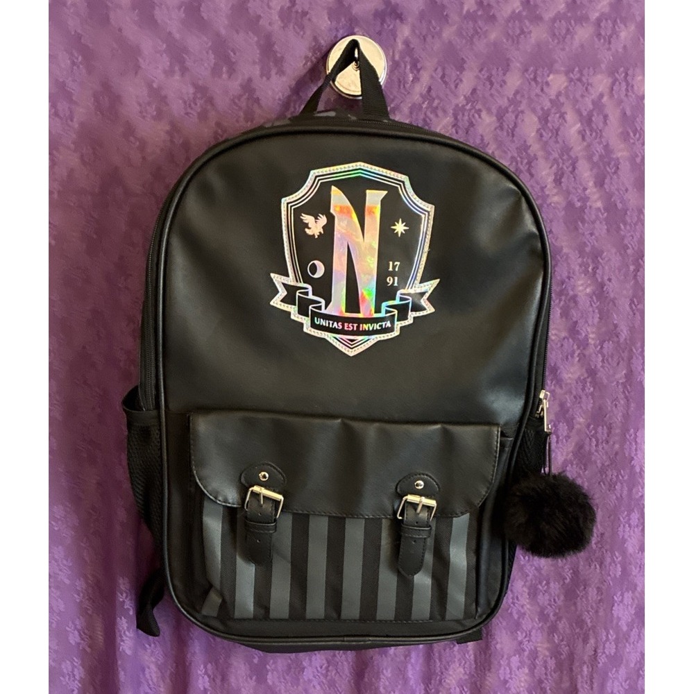 Wednesday Never more Academy Backpack